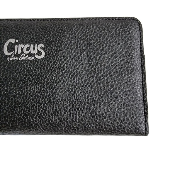 🛑 2 / $40 Sale! SAM Edelman - Circus Niccolla Slim Black Wallet NWT - Picture 5 of 7